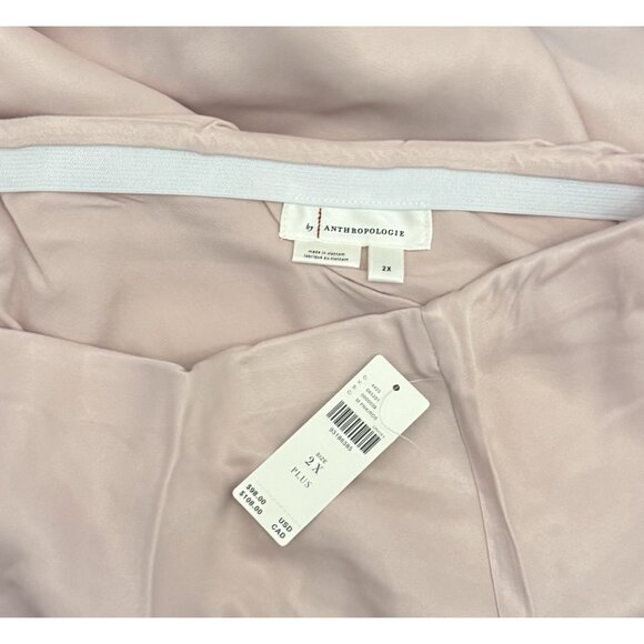 NWT Size 2X - The Tilda Maxi Slip Skirt in Pale Pink (NWT US$ 98) - Picture 16 of 16